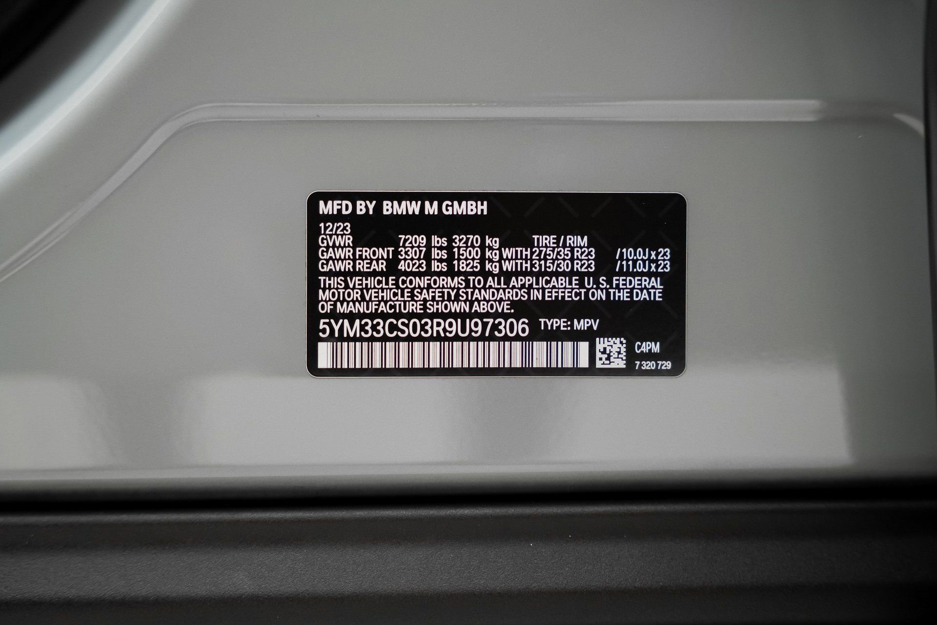 Used 2024 BMW XM Label Red image 63