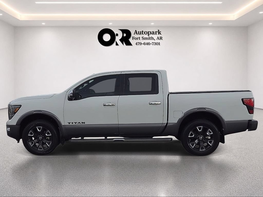 Used 2021 Nissan Titan Platinum Reserve w/ Off Road Protection Package AWD/4WD image 3