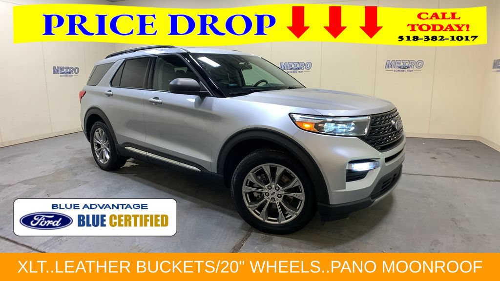 Certified 2022 Ford Explorer XLT w/ Equipment Group 202A AWD/4WD image 1
