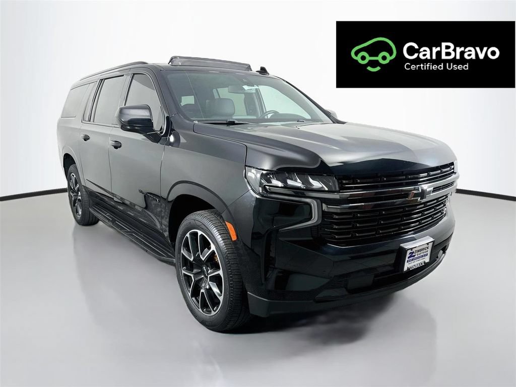 Certified 2021 Chevrolet Suburban RST w/ Rear Media and Nav Package AWD/4WD image 1