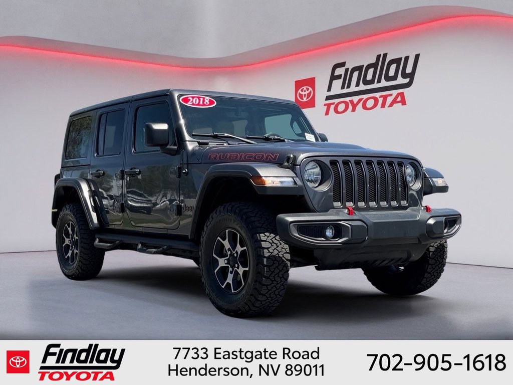 Used 2018 Jeep Wrangler Unlimited Rubicon AWD/4WD image 4