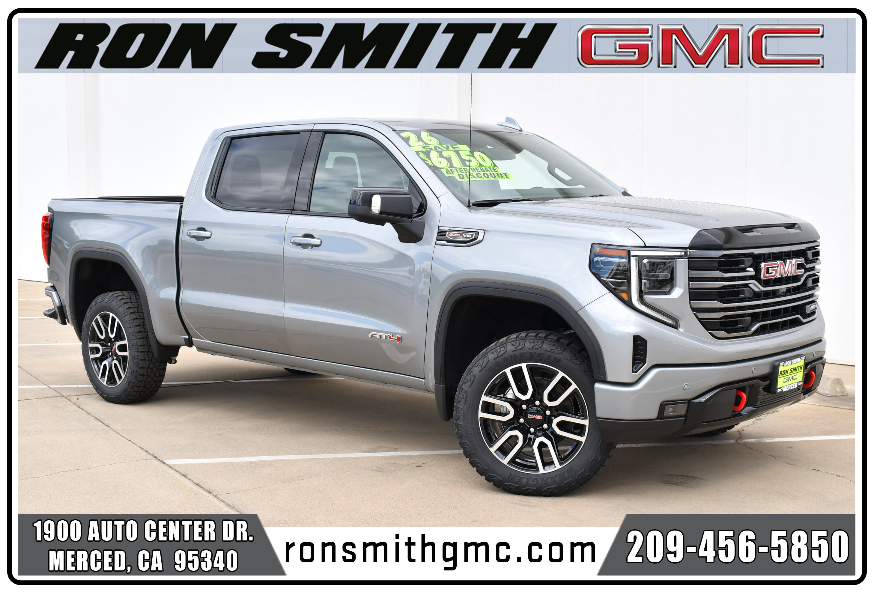 New 2026 GMC Sierra 1500 AT4