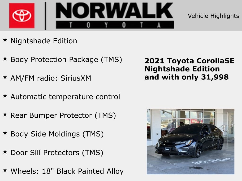 Used 2021 Toyota Corolla SE image 10