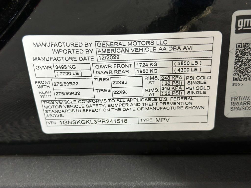 Used 2023 Chevrolet Suburban High Country AWD/4WD image 35