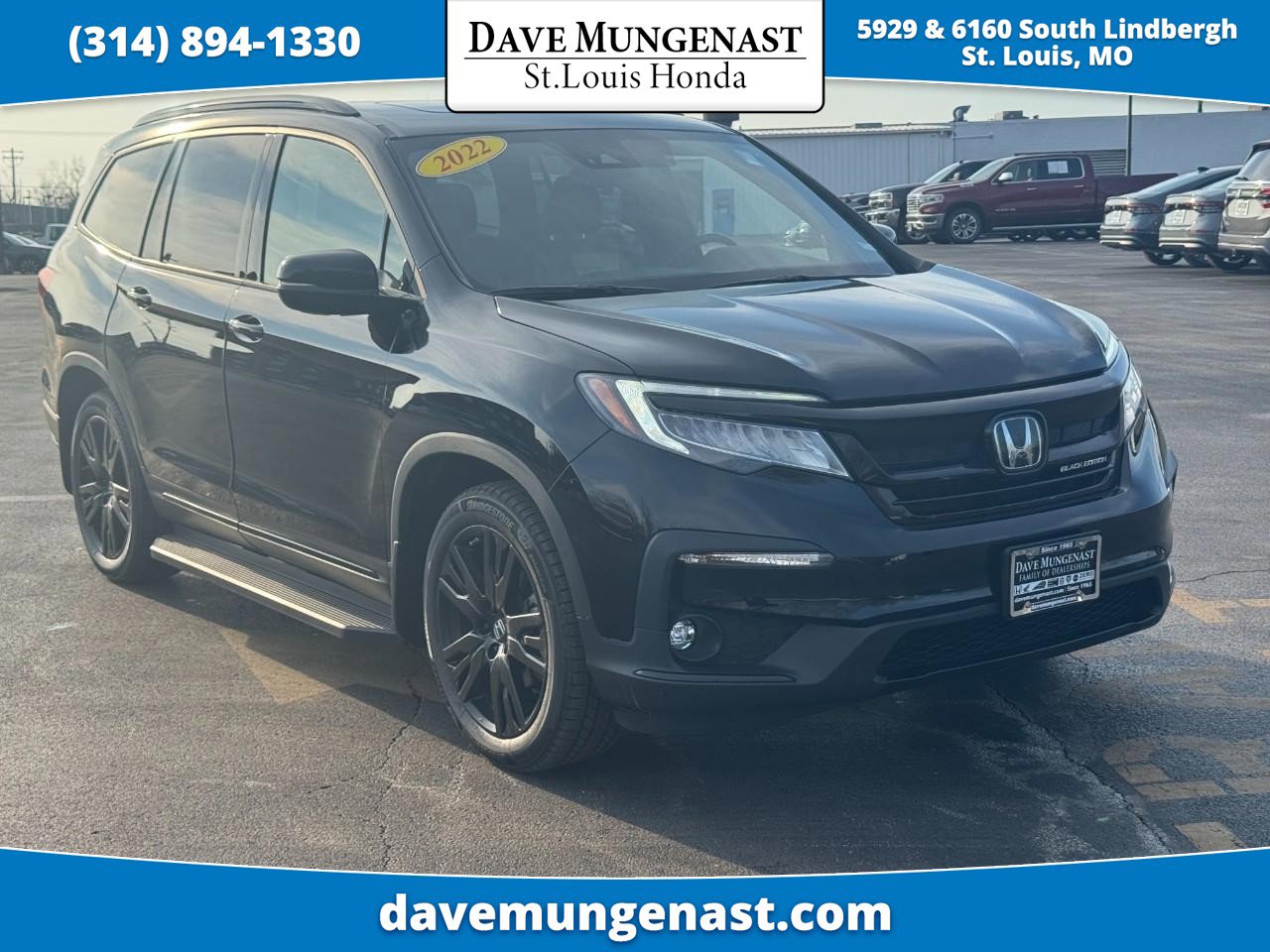 Certified 2022 Honda Pilot Black Edition