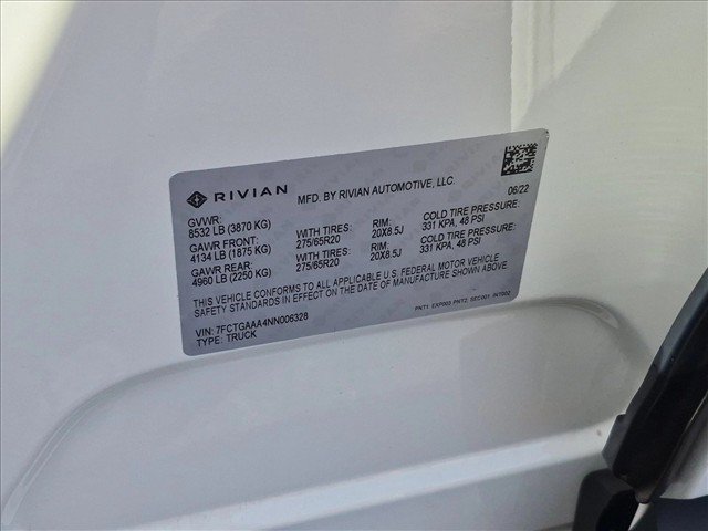Used 2022 Rivian R1T Adventure AWD/4WD image 27
