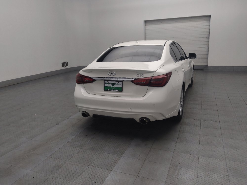 Used 2021 INFINITI Q50 Luxe w/ Cargo Package image 9
