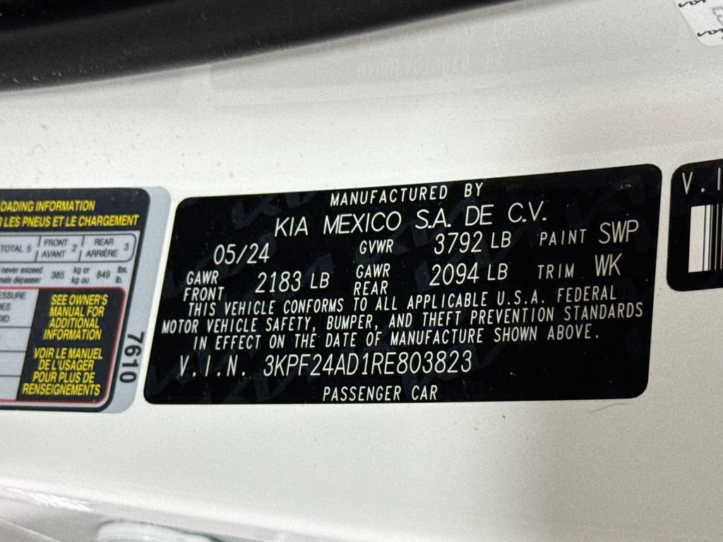 Used 2024 Kia Forte LXS w/ LXS Technology Package FWD image 33
