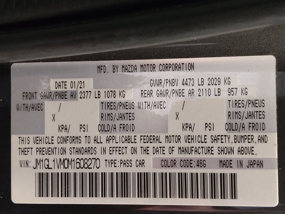 Used 2021 MAZDA MAZDA6 Touring FWD image 33