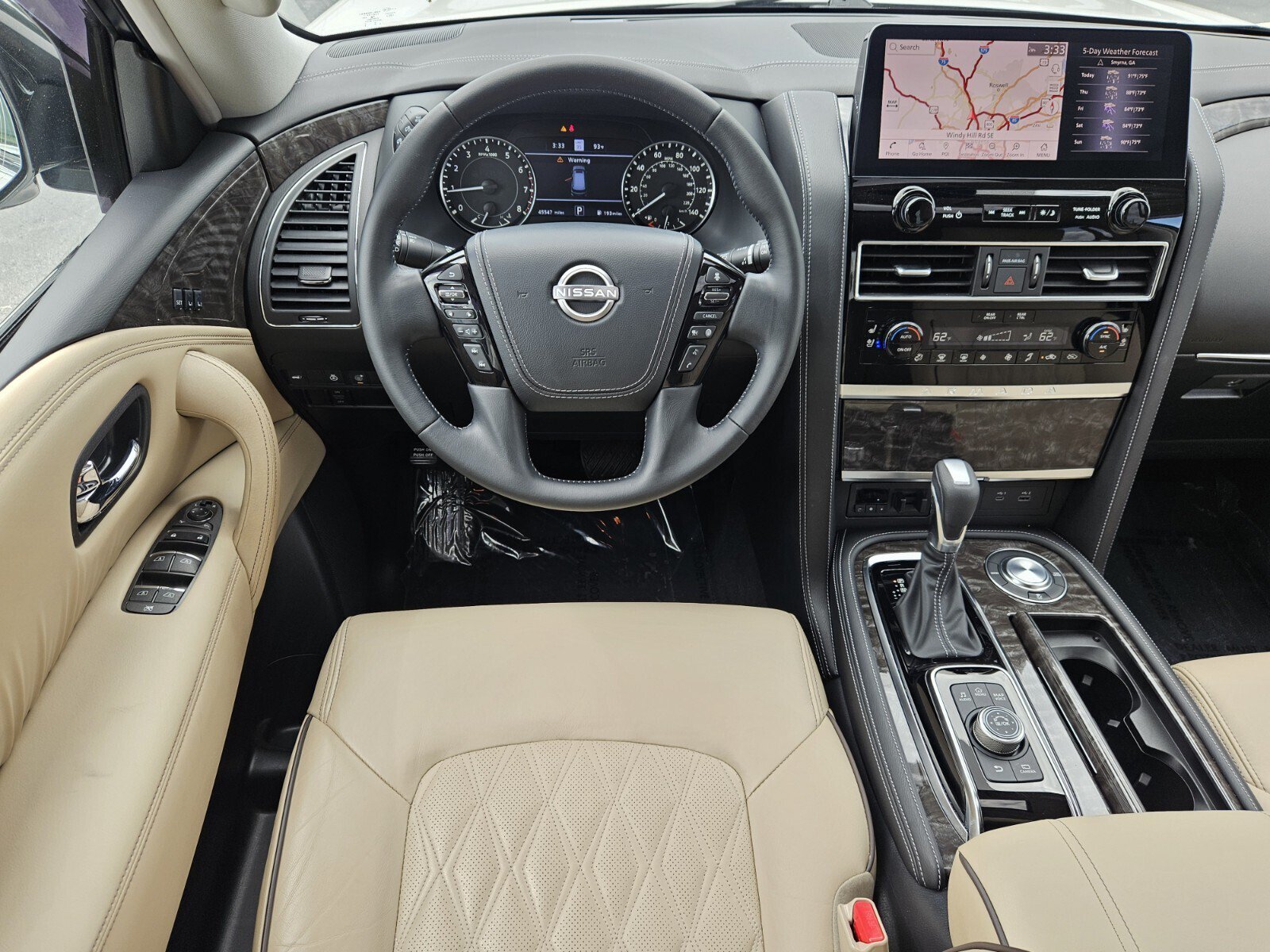 Used 2021 Nissan Armada Platinum w/ Captain's Chairs Package RWD image 16