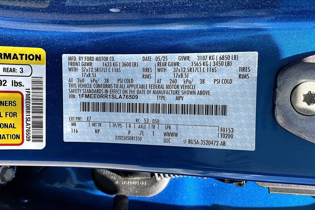 New 2025 Ford Bronco Raptor image 8