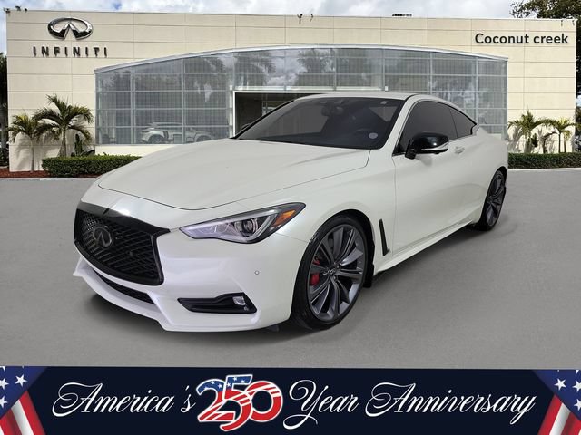 Used 2022 INFINITI Q60 Red Sport 400 w/ Proactive Package RWD image 2