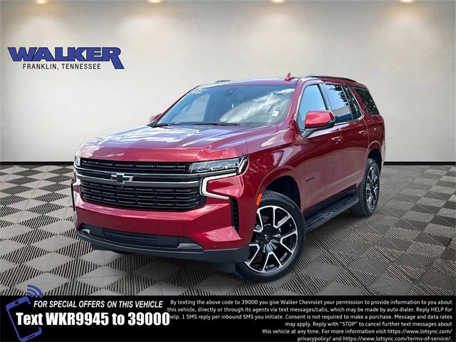 Used 2022 Chevrolet Tahoe RST w/ Luxury Package
