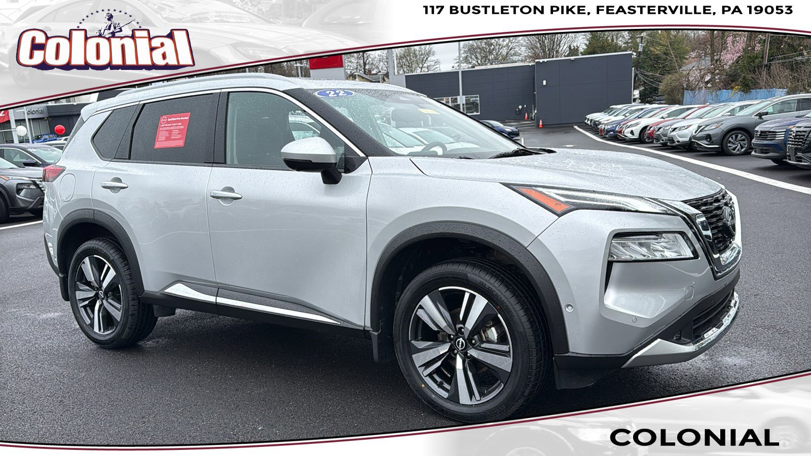 Certified 2022 Nissan Rogue Platinum w/ Head-Up Display Package