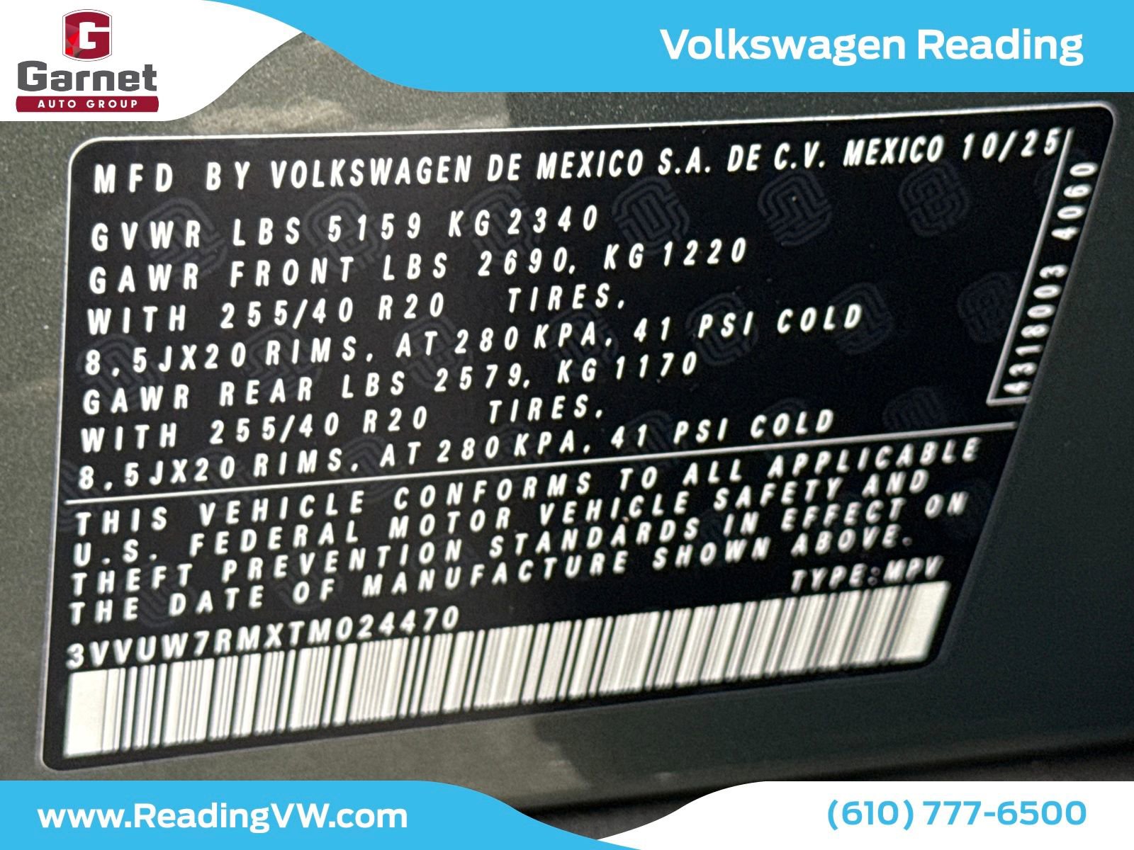 Certified 2026 Volkswagen Tiguan SEL R-Line AWD/4WD image 24