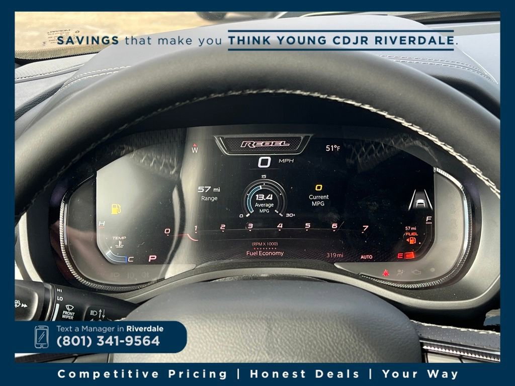 New 2026 RAM 1500 Rebel w/ Rebel Level 2 Equipment Group image 15