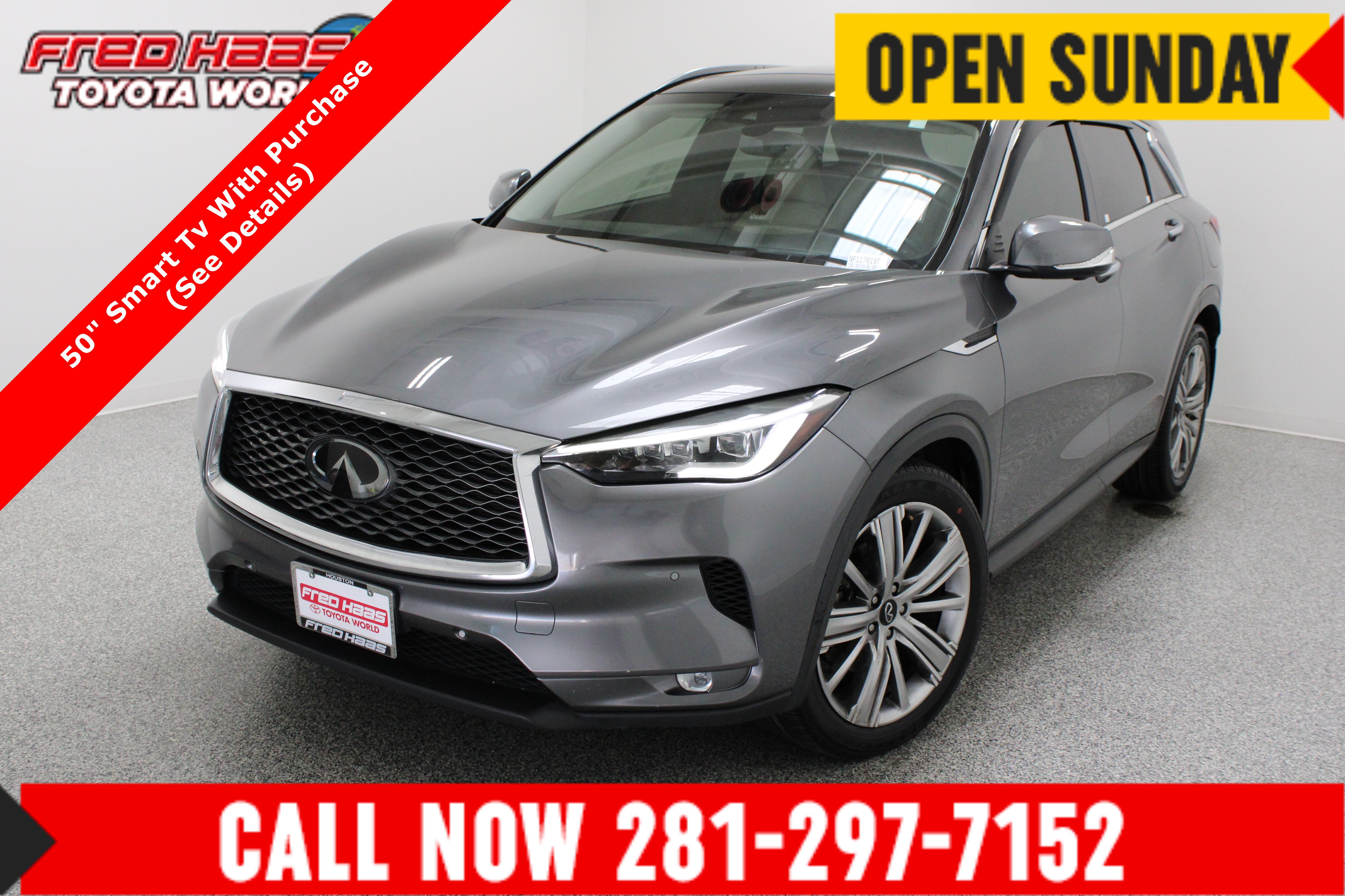 Used 2022 INFINITI QX50 Sensory FWD image 1