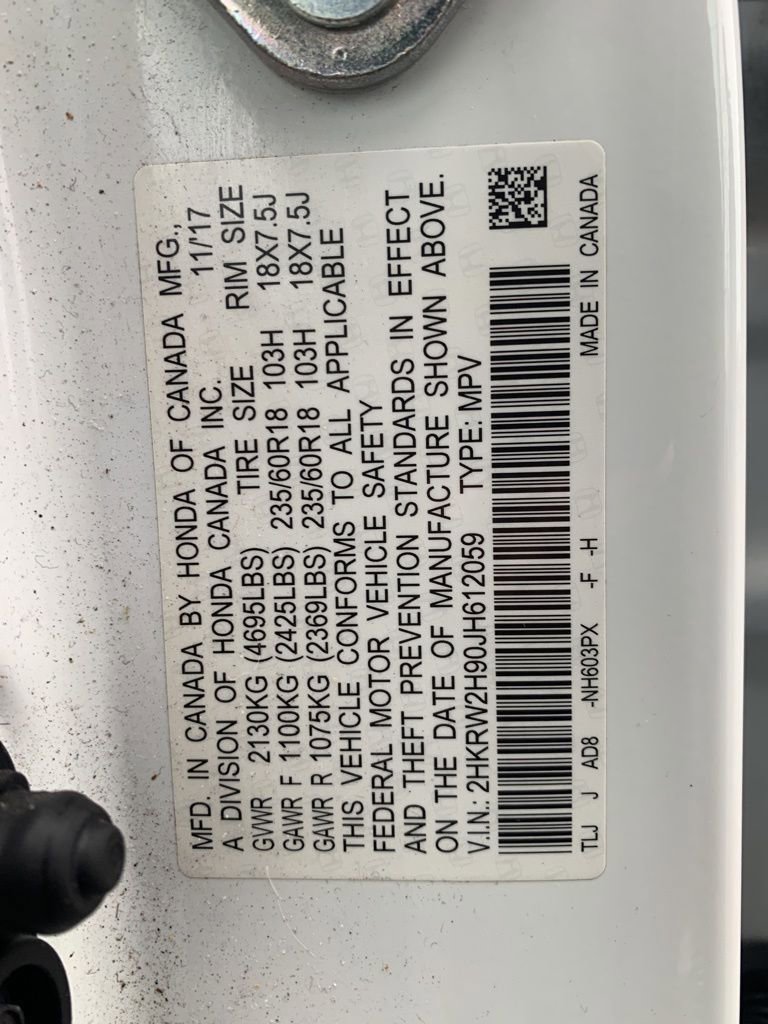 Used 2018 Honda CR-V Touring image 32