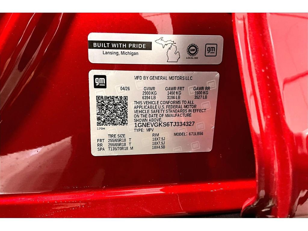 New 2026 Chevrolet Traverse LT w/ Driver Confidence Package AWD/4WD image 16