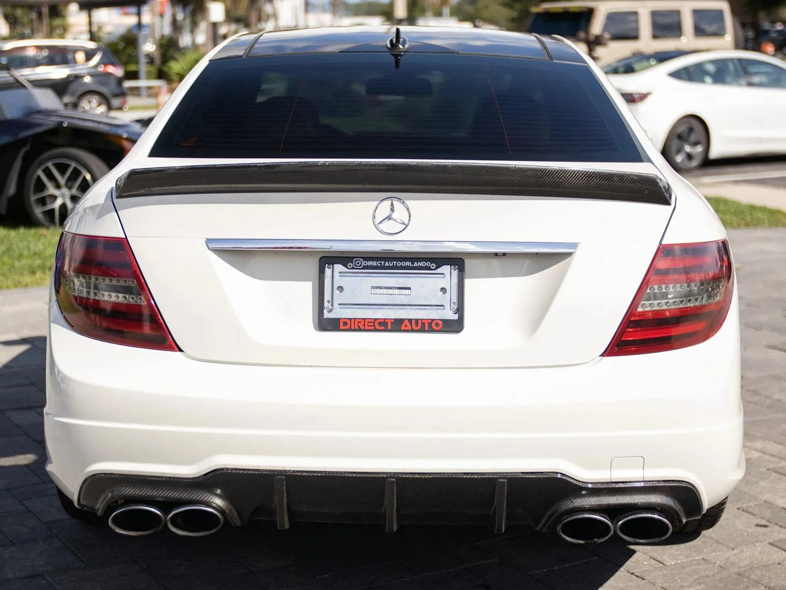 Used 2012 Mercedes-Benz C 63 AMG Coupe w/ Comand Single Disc Pkg image 13