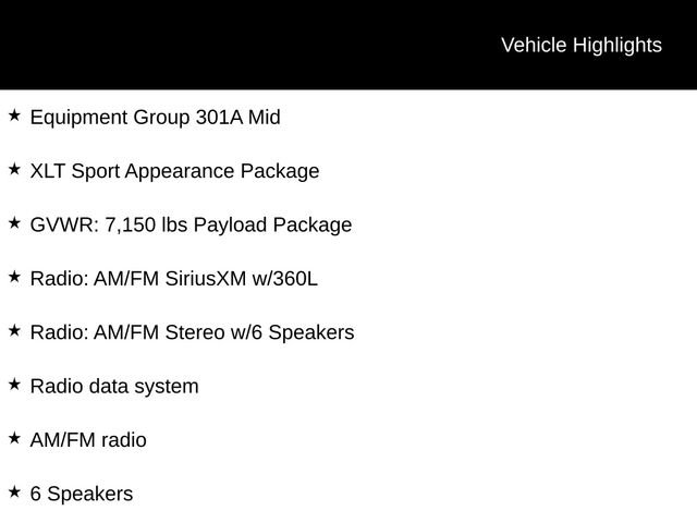 Used 2023 Ford F150 XLT w/ Equipment Group 301A Mid image 17