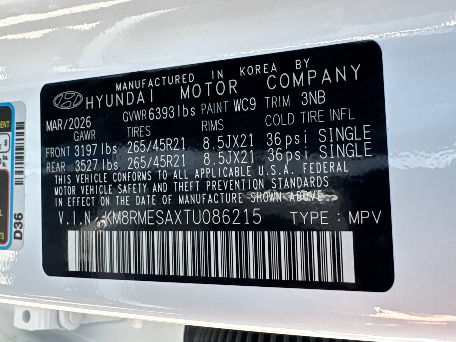 New 2026 Hyundai Palisade Calligraphy AWD/4WD image 31
