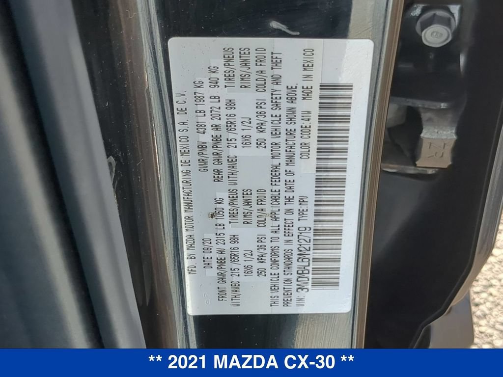 Used 2021 MAZDA CX-30 AWD 2.5 S image 25