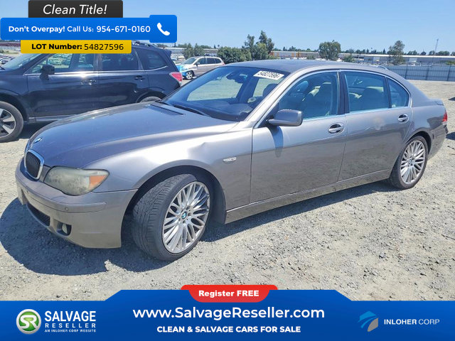 Used 2008 BMW 750Li RWD image 1