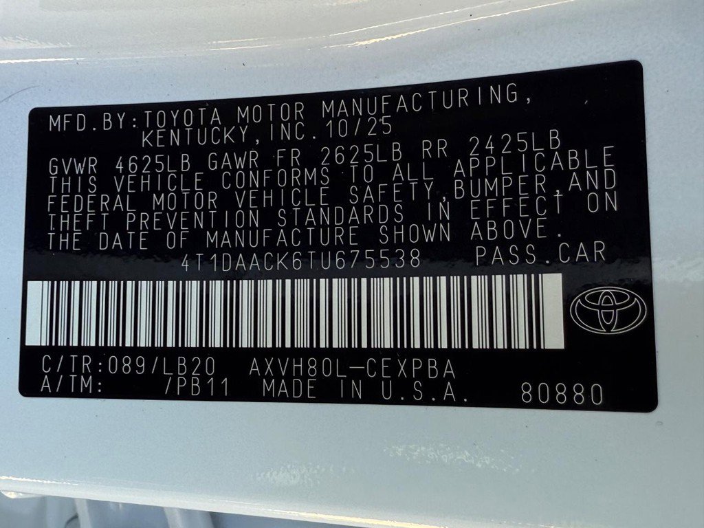 New 2026 Toyota Camry XSE image 18