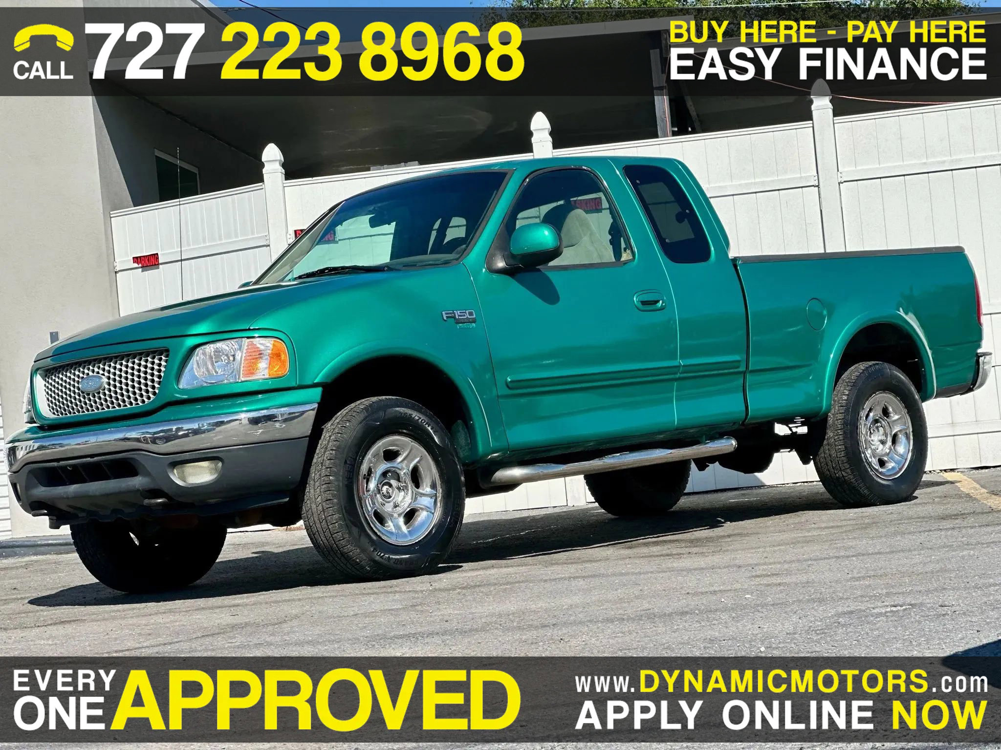 Used 1999 Ford F150 4x4 SuperCab