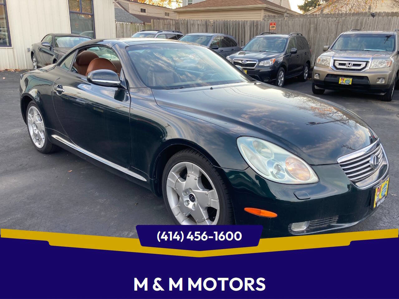 Used 2003 Lexus SC 430 Convertible