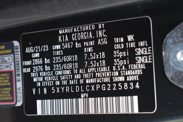 Certified 2023 Kia Sorento S w/ Panoramic Sunroof Package AWD/4WD image 41