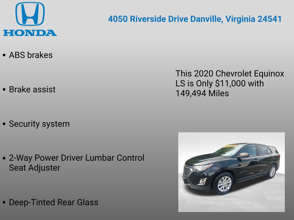Used 2020 Chevrolet Equinox LS w/ LS Convenience Package FWD image 17