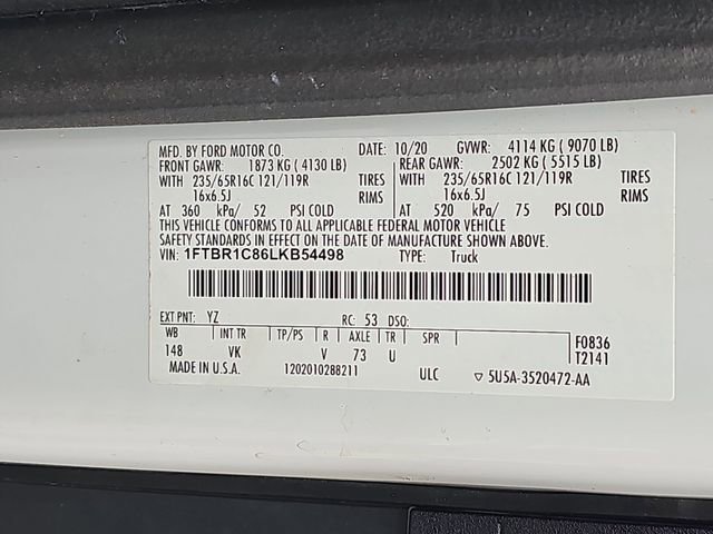 Used 2020 Ford Transit 250 Medium Roof w/ Load Area Protection Package image 31