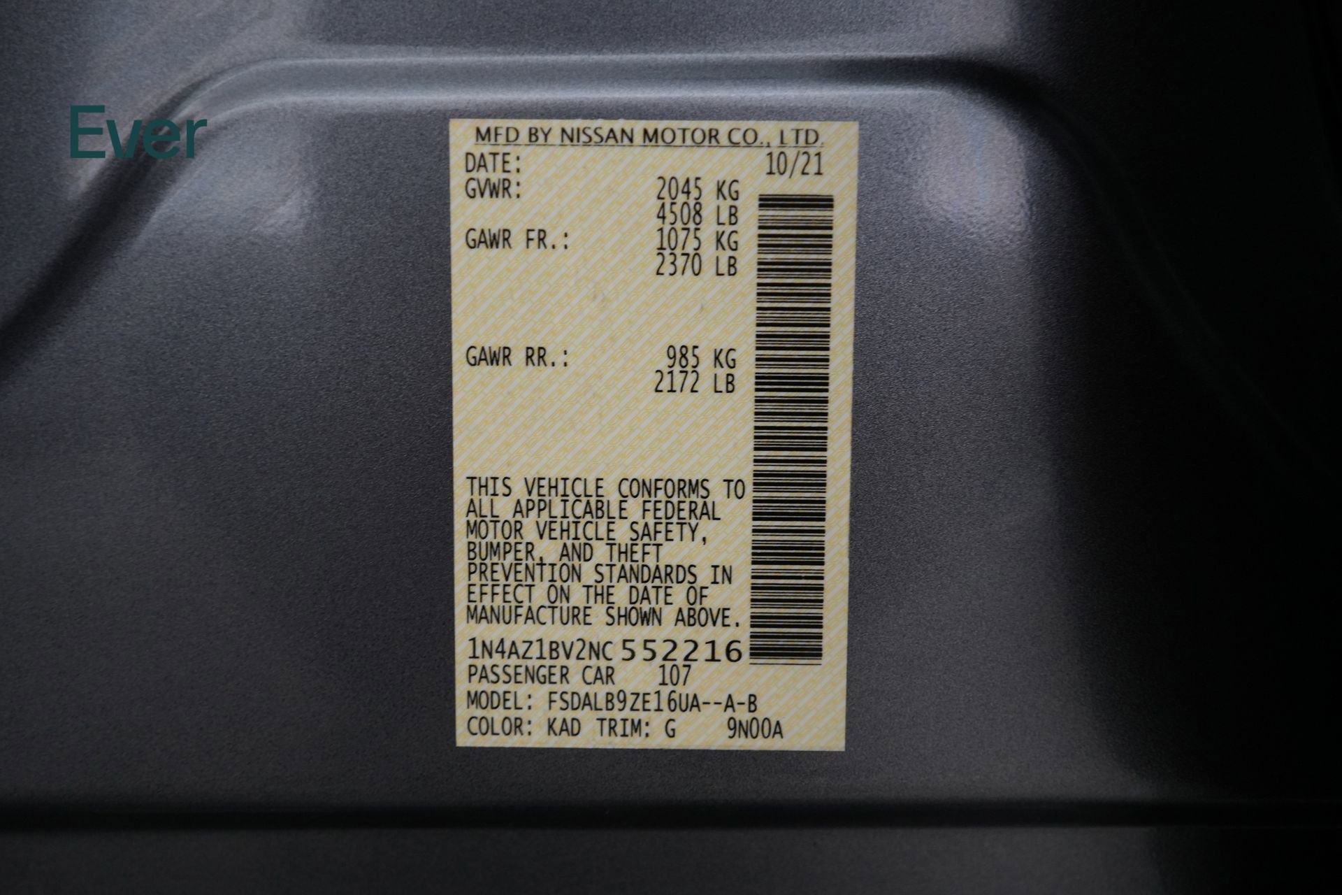 Used 2022 Nissan Leaf S image 25