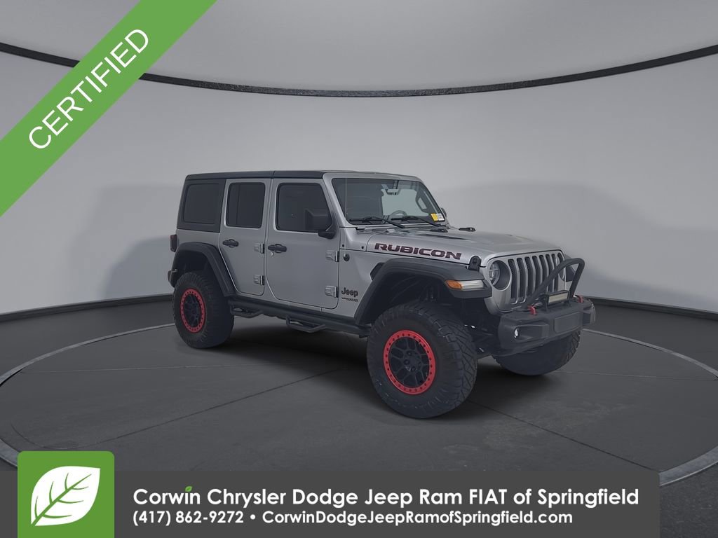 Certified 2018 Jeep Wrangler Unlimited Rubicon w/ Steel Bumper Group image 8