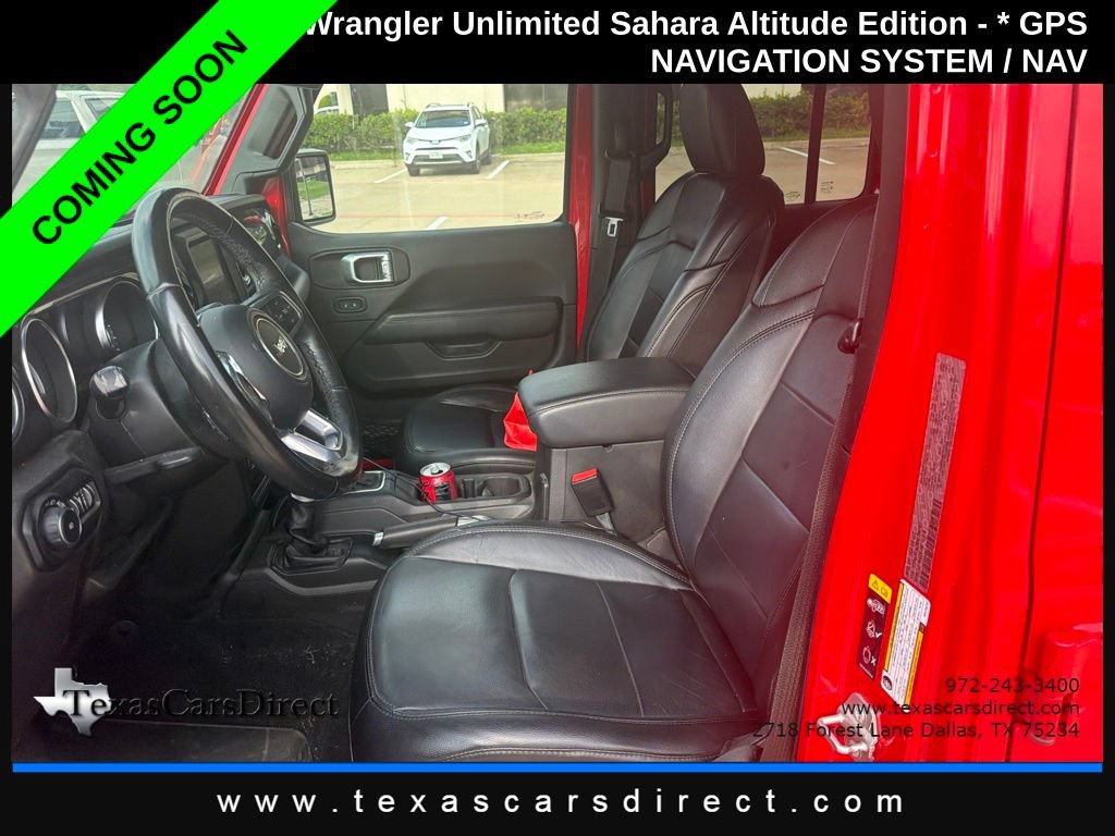 Used 2021 Jeep Wrangler Unlimited Sahara AWD/4WD image 6