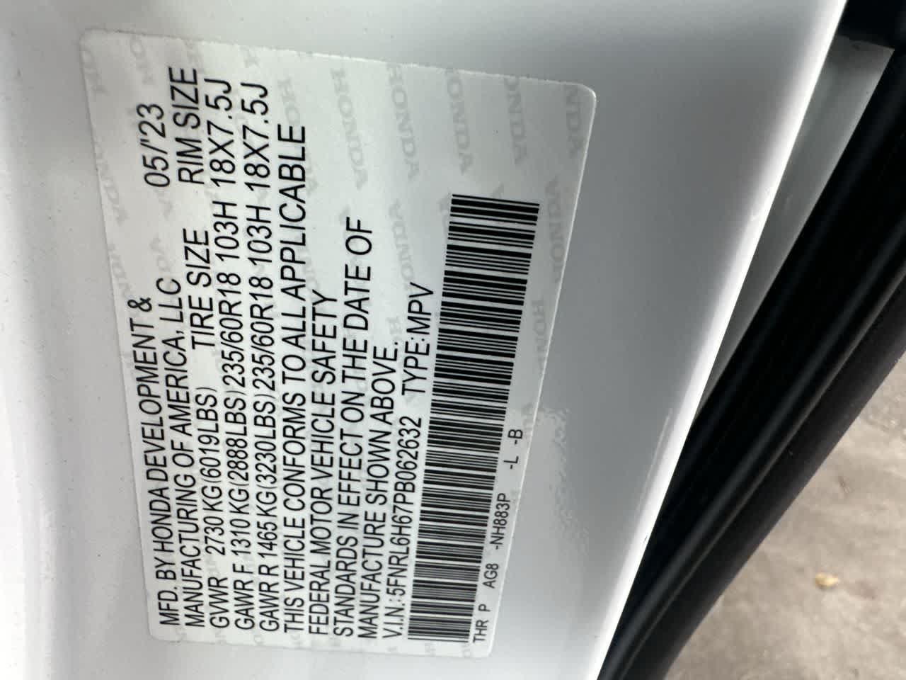 Used 2023 Honda Odyssey EX-L image 29