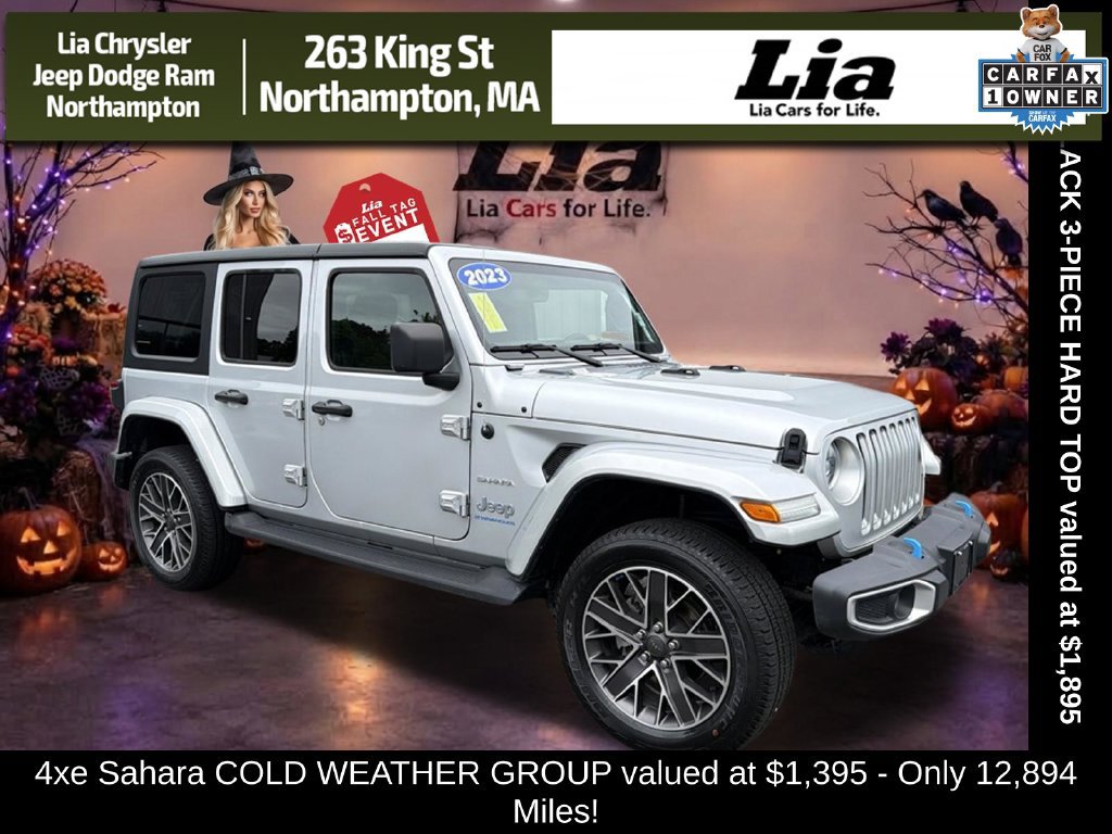 Certified 2023 Jeep Wrangler Unlimited Sahara w/ Cold Weather Group