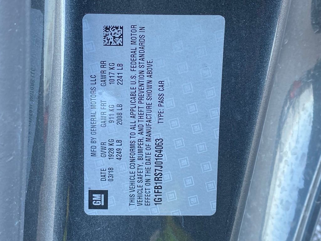 Used 2018 Chevrolet Camaro LT w/ RS Package image 32