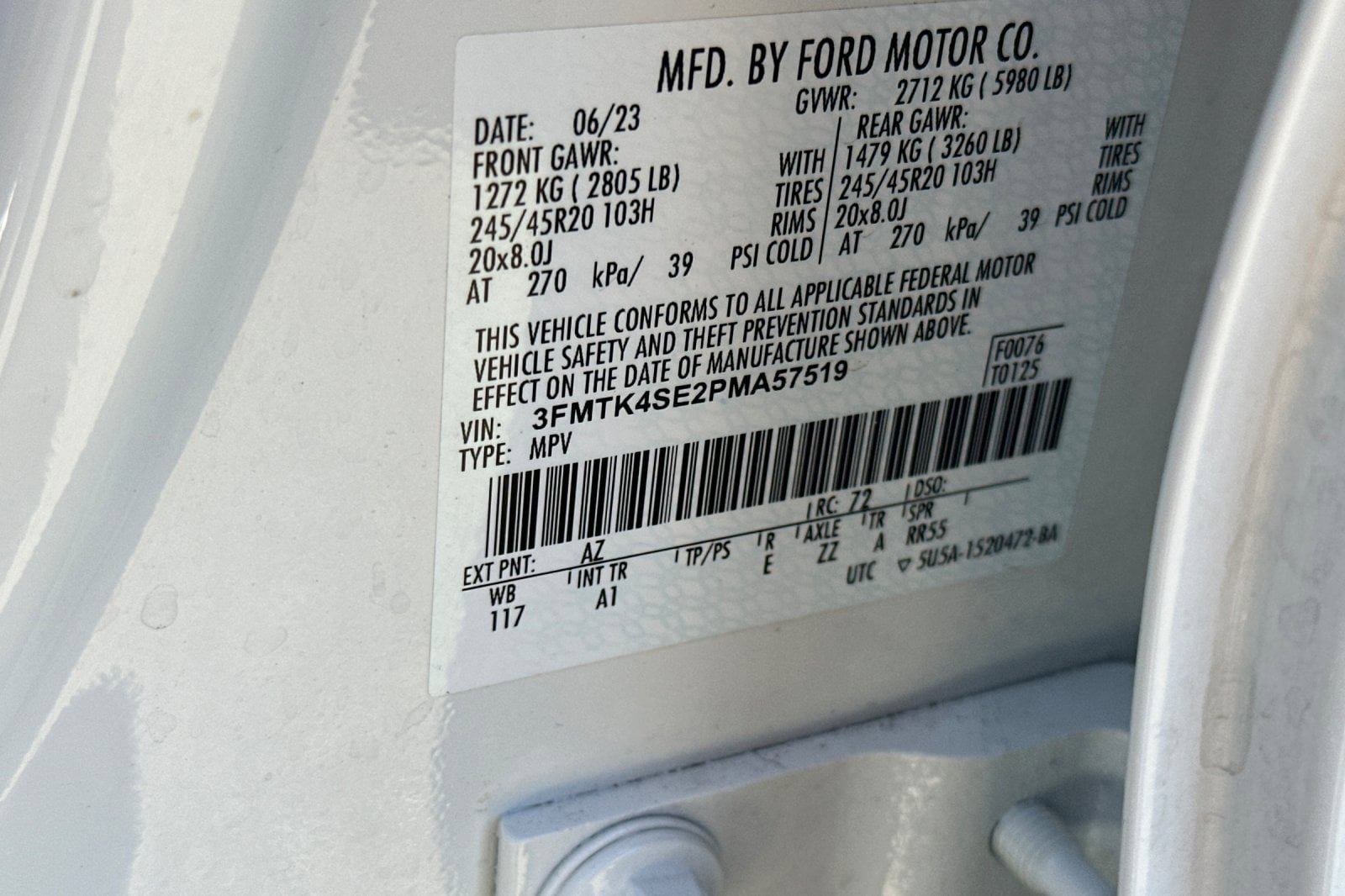 Certified 2023 Ford Mustang Mach-E GT AWD/4WD image 36