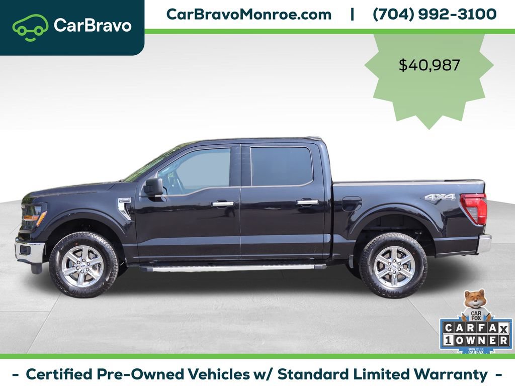 Used 2025 Ford F150 XLT w/ Equipment Group 301A Standard AWD/4WD image 2