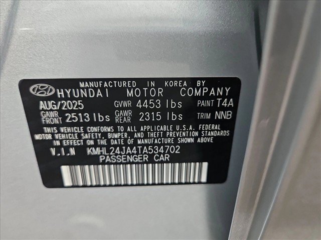 New 2026 Hyundai Sonata SE FWD image 21