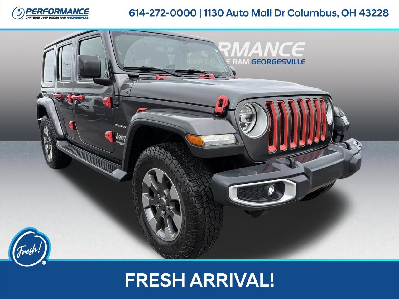 Used 2020 Jeep Wrangler Unlimited Sahara