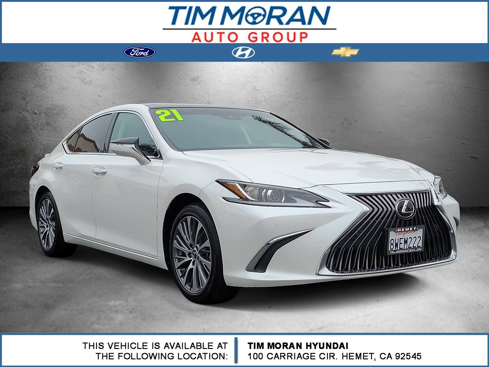 Used 2021 Lexus ES 350 w/ Premium Package