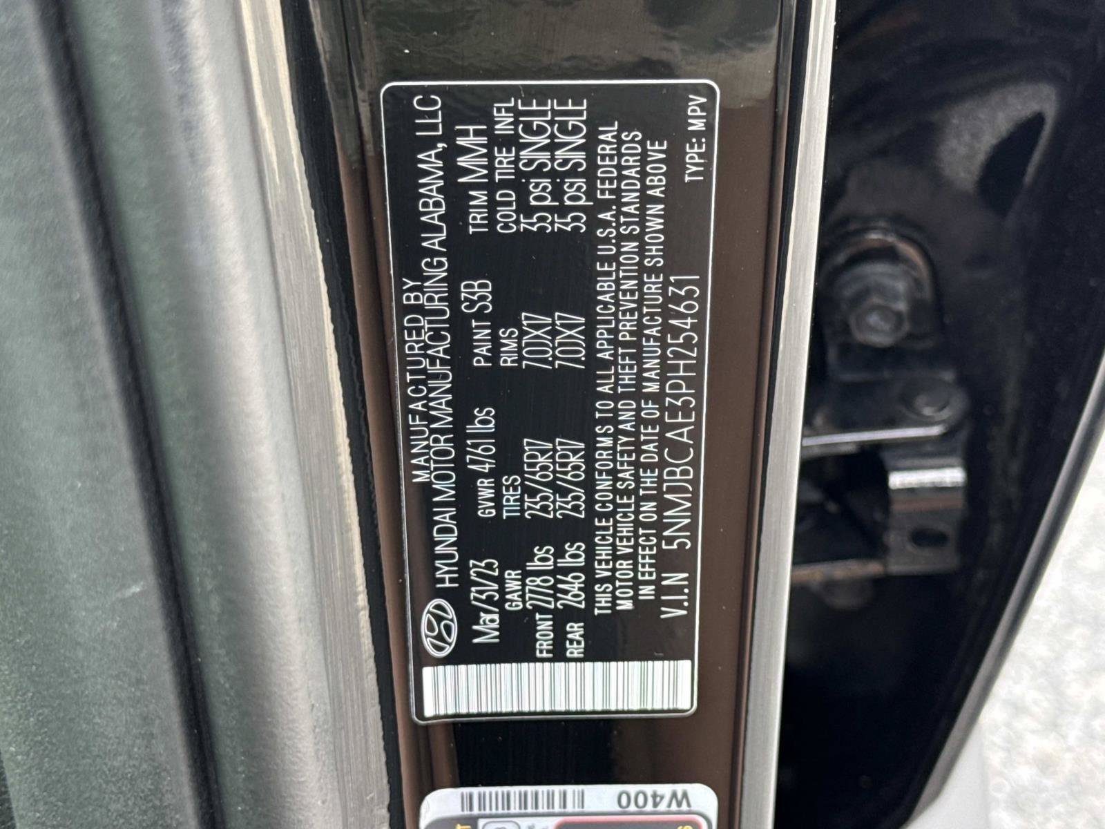 Certified 2023 Hyundai Tucson SEL AWD/4WD image 31