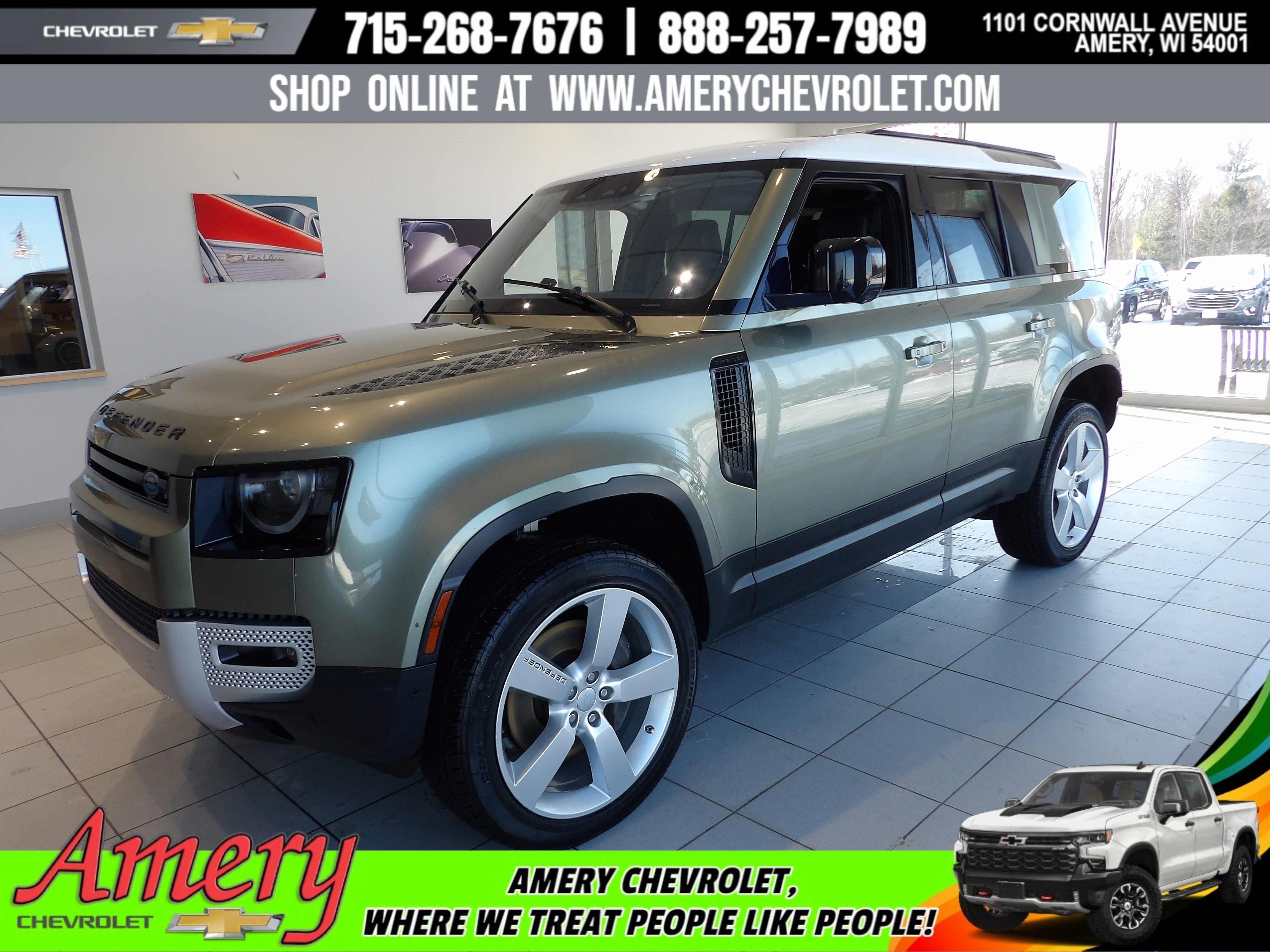 Used 2020 Land Rover Defender 110 HSE AWD/4WD image 1