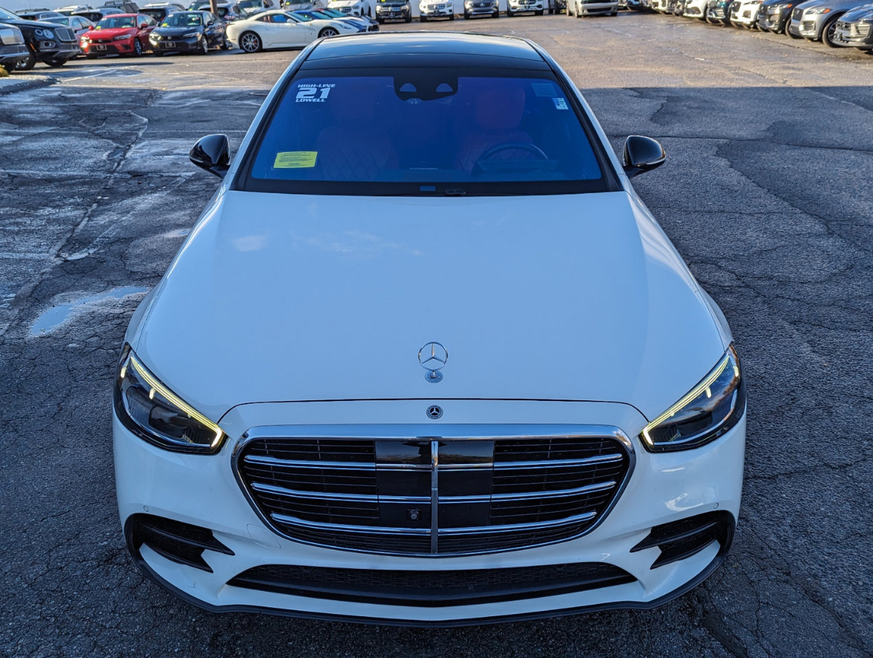 Used 2021 Mercedes-Benz S 580 4MATIC Sedan w/ AMG Line image 3
