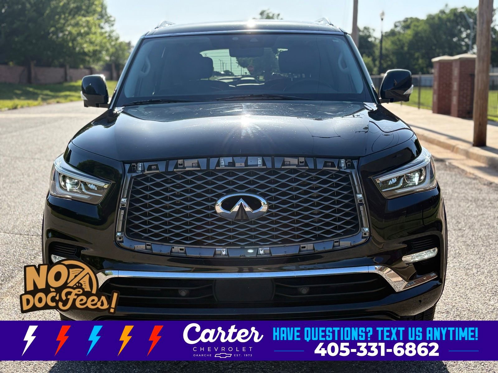 Used 2021 INFINITI QX80 Luxe RWD image 3