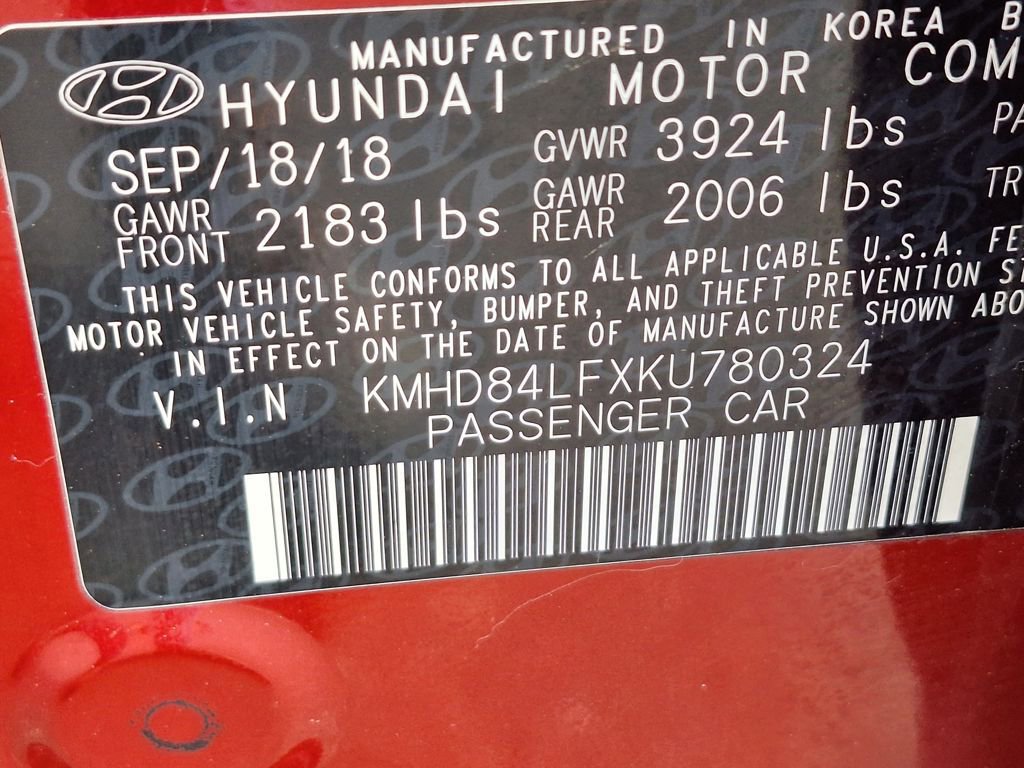 Used 2019 Hyundai Elantra Value Edition image 31